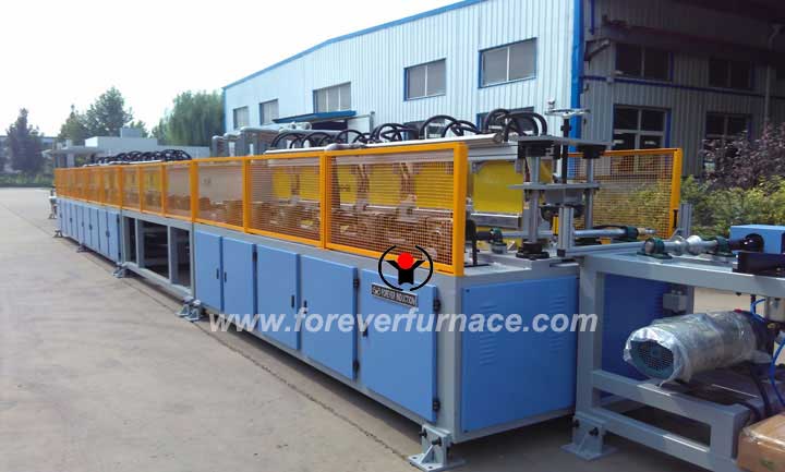 Steel pipe heat treatment quenching and tempering furnace