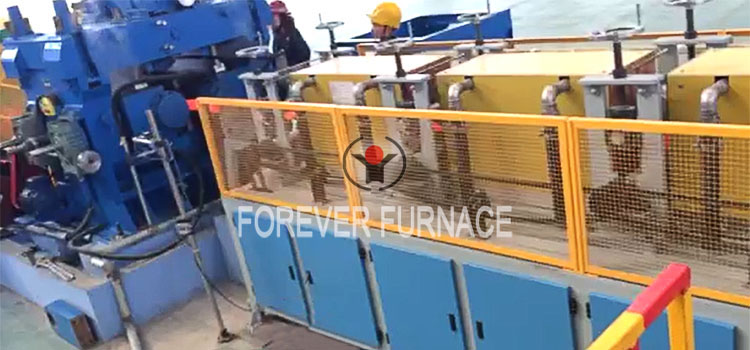 The cooling water requirement for induction heating equipment