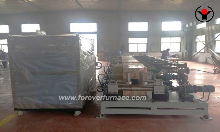 square steel induction heating furnace-Forever furnace