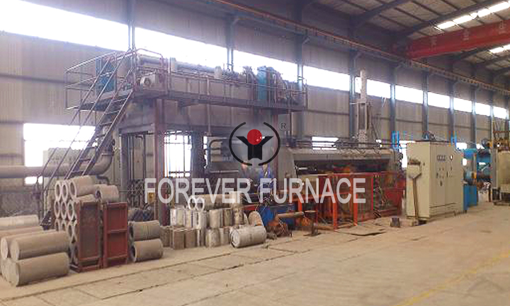 Good quality aluminum bar hot shearing furnace from Forever Furnace