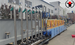 Characteristics of drill pipe hardening and tempering production line