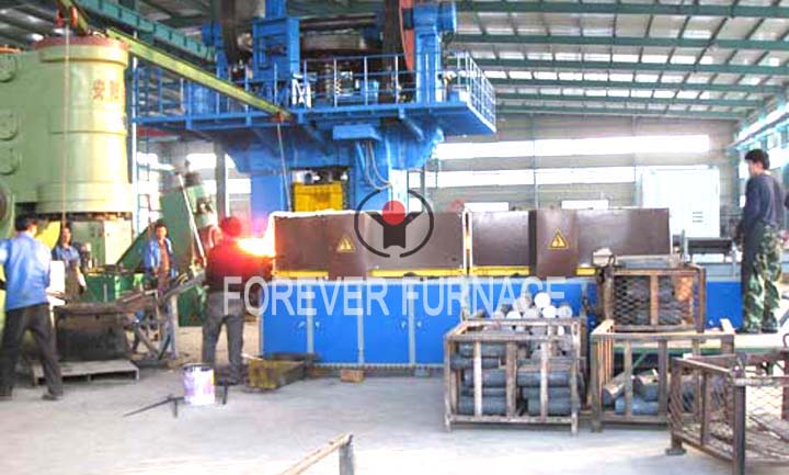 Forging heat treating furnace