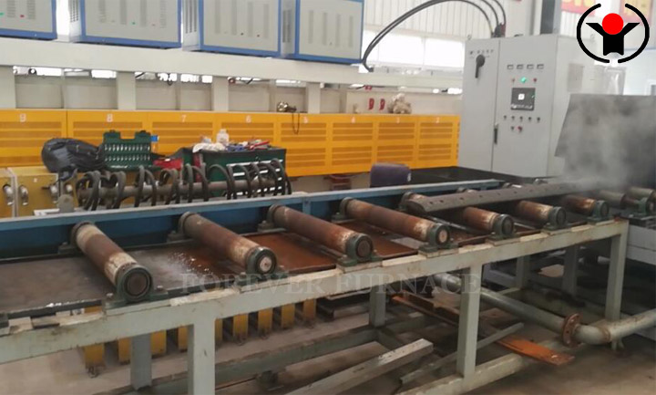 Steel slab transmagnetic induction heating equipment