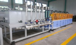 pipeline induction heat treatment machine