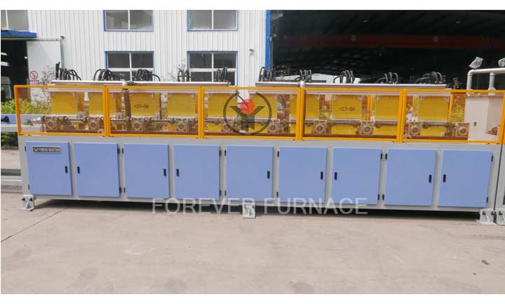 Constant distance high power medium frequency electric furnace