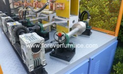 Piston rod Induction heat treatment machine