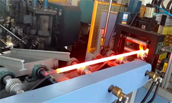 Induction heating treatment equipment for steel bar