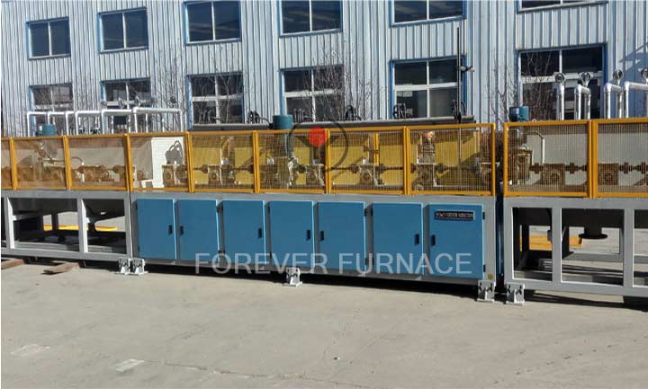 Long bar induction hardening and tempering machine F9