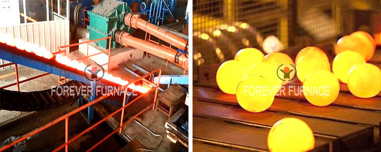 Steel ball hot rolling,steel ball hot rolling production line