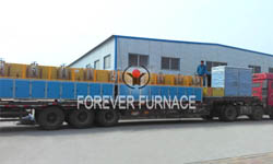 Steel ball hot rolling production line – Forever furnace