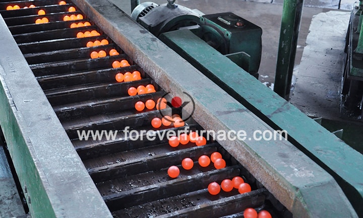 Steel ball skew hot rolling production line | Forever