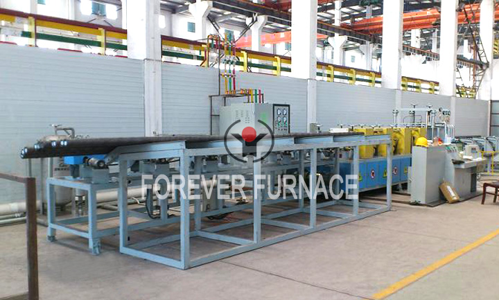 Steel bar hardening and tempering system operation rules