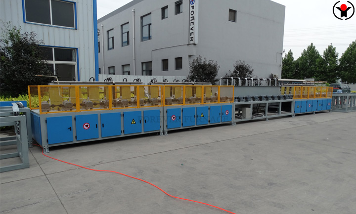 Progressiveness of Steel Bar Quenching and Tempering Production Line