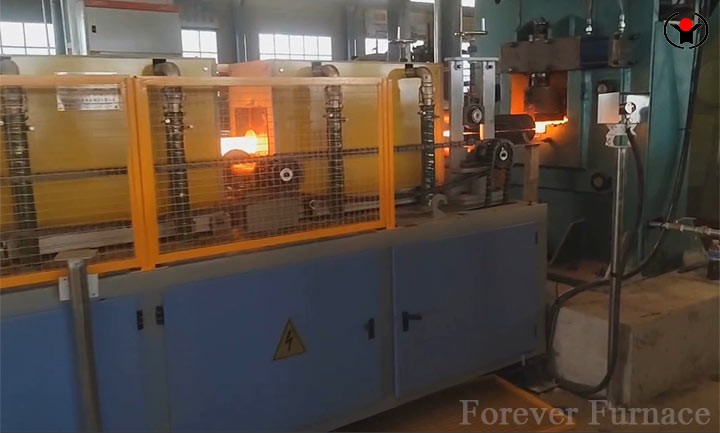 Working principle of grinding steel ball hot rolling heating equipment