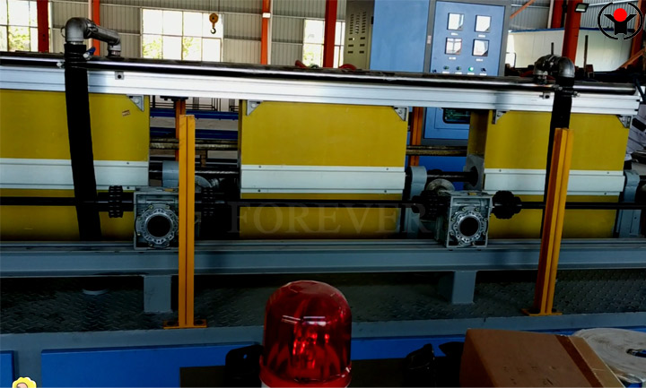 Steel pipe annealing induction equipment