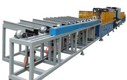 Round steel quenching and tempering line