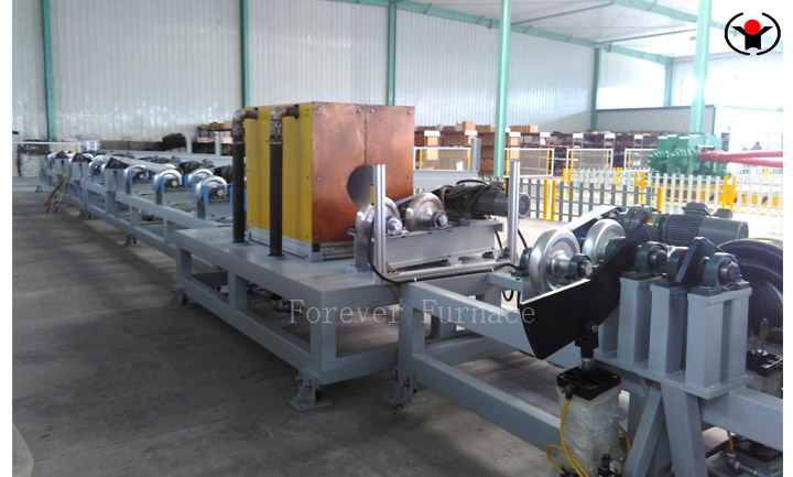 Steel pipe induction annealing machine